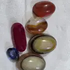 احجار كريمه فيروز نيشابوري ايراني  قديم مع الخاتم فضة