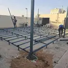 مضلات سواتر مستودعات وبرجولات وسقف ساندويش بانل