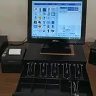 جهاز كاشير مغاسل ملابس مفتوح