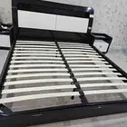 سرير نوم نفرين  2 كمودينة  وحدة أدراج