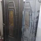 بابين خشب متين
