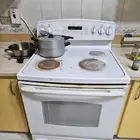 بوتوجاز كهرباء ماركة GE   اللون ابيض   الحالة جيدة.