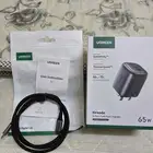 شاحن أصلي 65 واط مع الكيبل جديد