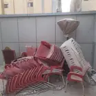 كراسى بلاستيك مستعمله للبيع