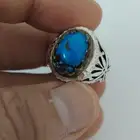 خاتم فضه بحجر الفيروز السينائي