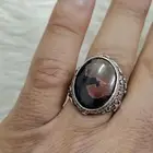 خاتم فضه بحجر العقيق اليماني