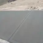 معلم الخرسانة المطبوعة الملونه صبة ديكور الختام صبة مروحة صب