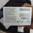 ريدمي نوت 10 pro جديد لم يستخدم في الكرتونه فقط 128 غيغا