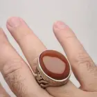 خاتم فضة كبدي راهي