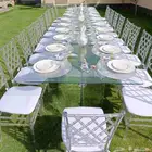 تاجير كراسي شفافي طولات