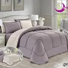 مفارش انيقه وجهين لونين ب155 فقطط