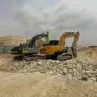 بوكلينات للايجار حفر اراضي طرنشات