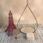 منظم اكسسوارات حامل استاند عطور مجوهرات تسريحة مرايا