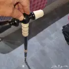 عصا عكاز من الابن س والعاح شكل انسيابي