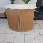 مجلى رخام مع الدولاب مستخدم