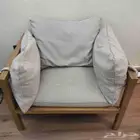 كرسي خشب استخدام نظيف عدد 2