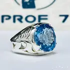 خاتم فضه توباز لندني