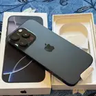 IPhone 16 pro 256GB جديد لم يستخدم بكل أغراضه