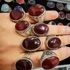 خاتم عقيق يماني كبدي
