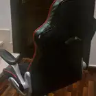 كرسي مكتب اسود و احمر