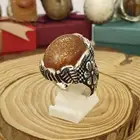 خاتم حجر الشمس لون فاخر ومميز
