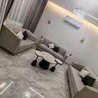 كنب ثلاث قطع شبه جديد وستاره