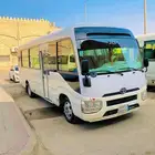 bus coaster for rent with driver