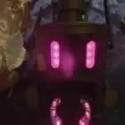 كاميرا مراقبة خارجية يعمل على شريحة البيانات