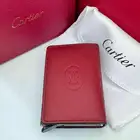 متجر_كاتشي محفظة كارتير رجالية ثنائية الطي من الجلد   وتت