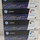 حبر طابعه HP 203A اربعه الأوان