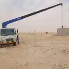 BOOM TRUCK 5 TON TUV FOR RENT MONTHLY WITH DRIVER بوم تراك5