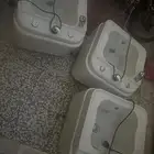 احواض بدكير جاكوزي كهربائيه 3 حبات شبه جديده استخدام قليل جد