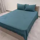 Queen sized bed and mattress  barely used