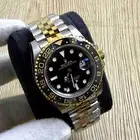 ساعة رولكس ذهبية وداخلية سوداء Rolex