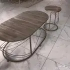 طاوله كبيره وطاولة خدمه