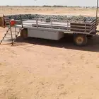 دكه متنقله مقطوره سحب