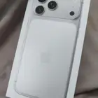 ايفون برو ماكس 17 ابيض سلفر