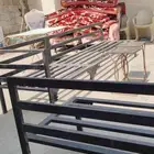 جلسه حديد حديدها قوي وممتاز مع تكاياتها و4 مراكي استخدام شخ