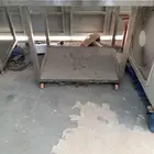 طاولات استيل عجلات