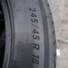 245 45 18 طقم كفرات مشلان