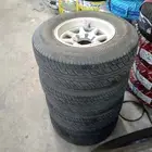 كفرات 255 70 15 هايلكس دبل زايد جنواط زينه زايد بالون 900 16
