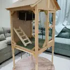 قفص عصافير زينة بادجي كناري روز