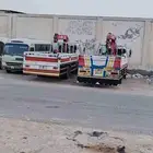 Boom truck 5 TUV for rent with dri بوم تراك للأيجار تيوفي م