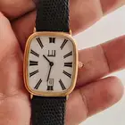 DUNHILL QUARTZ TANK SWISS CLASSIC WHITE ROMAN DIAL MEN S MIN