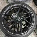 جنوط مرسيدس مع الكفرات مستخدم صيني مقاس 19عرضين