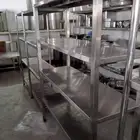 رفوف استيل اربعه رف