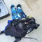 اثنين معدات غواص متكامله