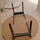 طاوله طعام كبيره دائره