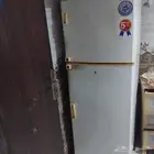 ثلاجه .بوتجاز 5 عيون .أنبوبة غاز مع منظم