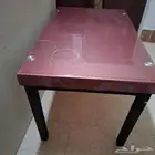 طاولة طعام زجاج